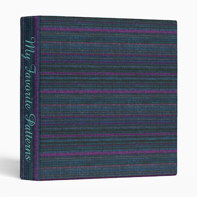 Knitted Binder (Front/Spine)