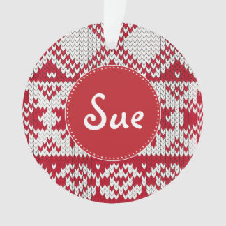 Knitted Christmas Ornament
