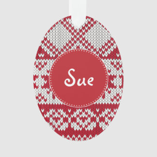 Knitted Christmas Ornament
