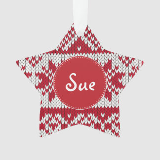 Knitted Christmas Ornament