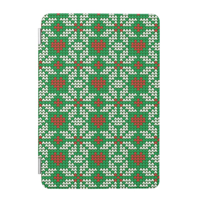 Knitted Christmas pattern iPad Mini Cover (Front)