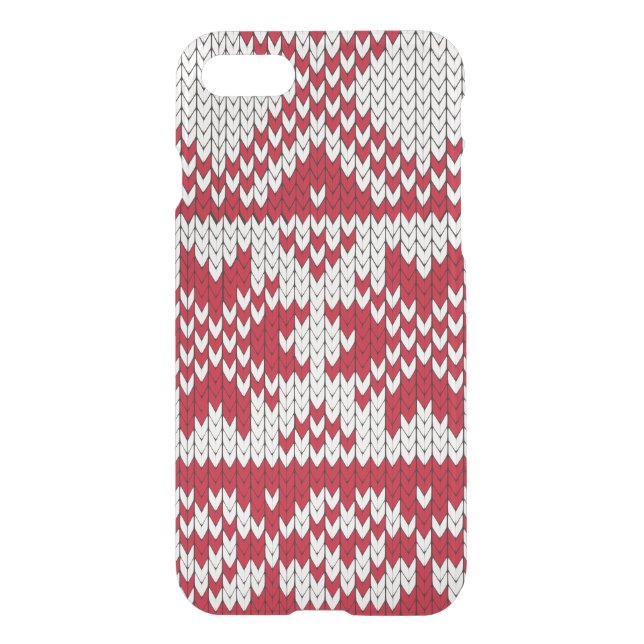Knitted  Christmas Uncommon iPhone Case (Back)