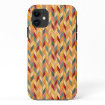 Knitted Phone Case, colorful melange knit