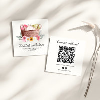 Knitted with Love Handmade Yarn Crochet Basket