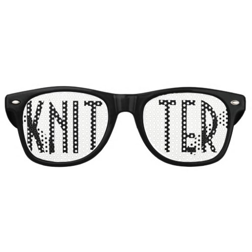 KNITTER  Crafts Retro Sunglasses
