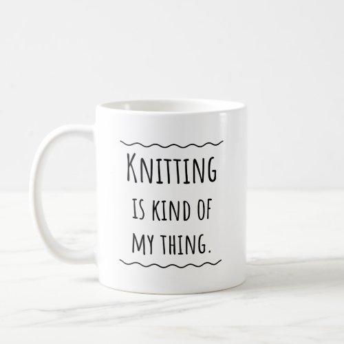 Knitter Knitting Crochet Coffee Mug