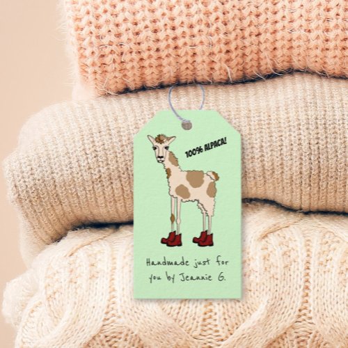 Knitters Alpaca Gift Tags