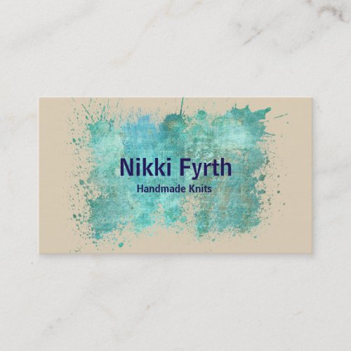 Knitters business card