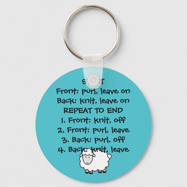 Knitter's Keychain (Front)