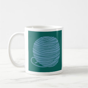 Knitter's Yarn Ball Mug