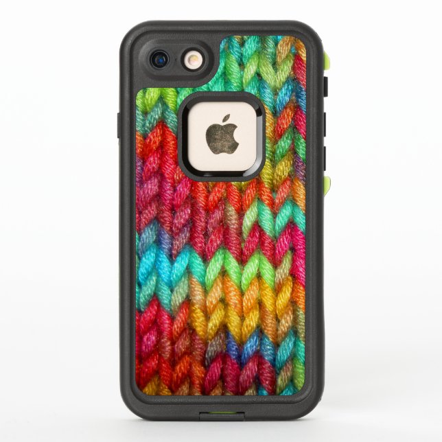 Knitters Yarn LifeProof iPhone Case (Back)