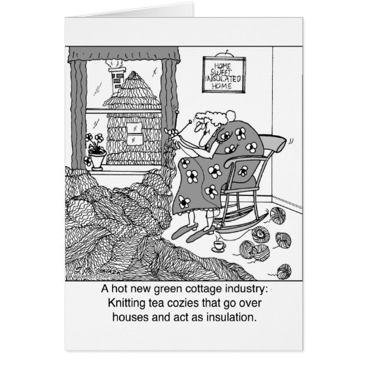 Knitting, a Green Cottage Industry (Front)