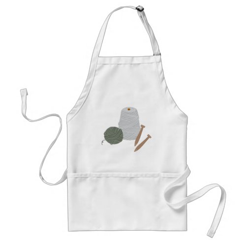 Knitting Adult Apron