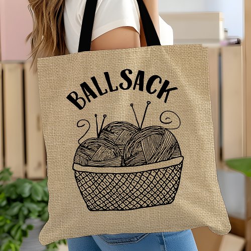 Knitting Bag Ball Sack Gift For Knitters