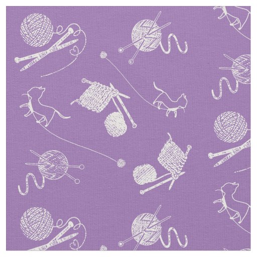 Knitting themed fabric hotsell