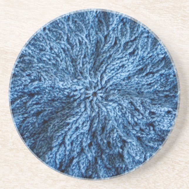 Knitting Circle Coaster (Front)