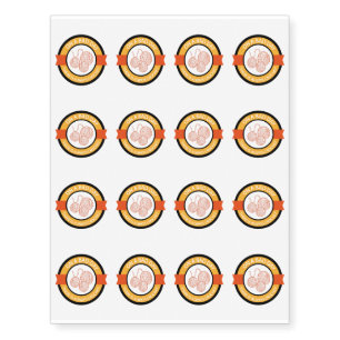Knitting Crochet Craft Funny Gifts Temporary Tattoos