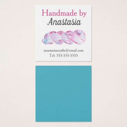 Knitting | Crochet | Handmade | Yarn (Front & Back)