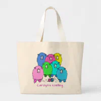 You Can Never Have Too Much Yarn Funny Knitting Tote Bag