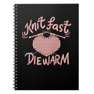 Knitting Funny Knitter Notebook