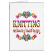 Knitting Heart Happy (Front)