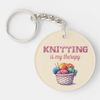 Knitting Is My Therapy