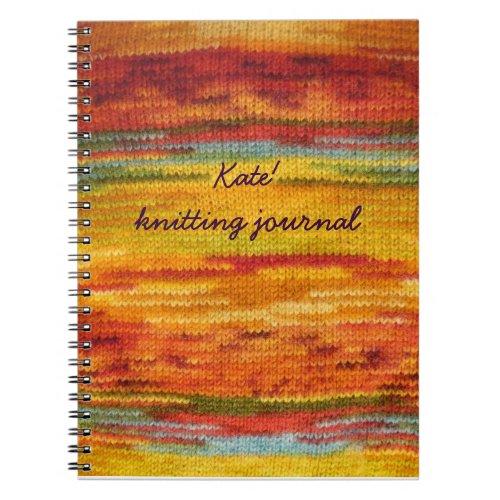 knitting journal