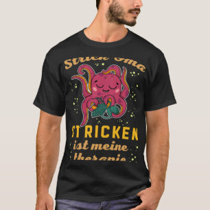 Knitting Knitter Crochet Wool Yarn Crochet Sewing T-Shirt