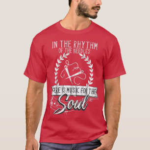 Knitting Knitter Knit Yarn Needle Crochet T-Shirt