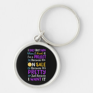 Knitting Knitting Wool Keychain