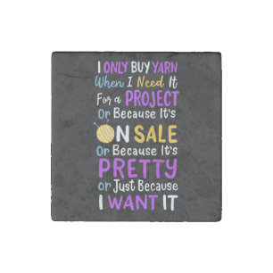 Knitting Knitting Wool Stone Magnet