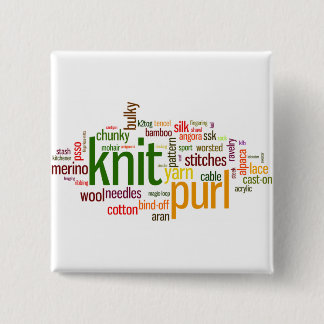 Knitting Lexicon - words for knitters!  Knit On! Button