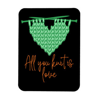Knitting Love mothers day Magnet