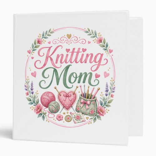 Knitting Mom Binder