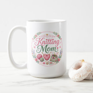 Knitting Mom Coffee Mug
