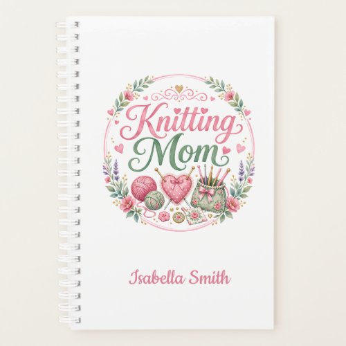 Knitting Mom - Hard Cover Planner