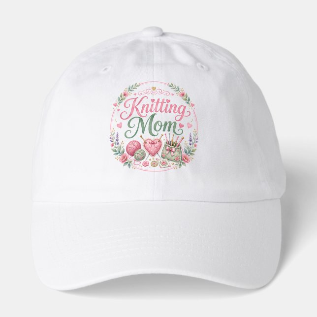 Knitting Mom Hat (Front)