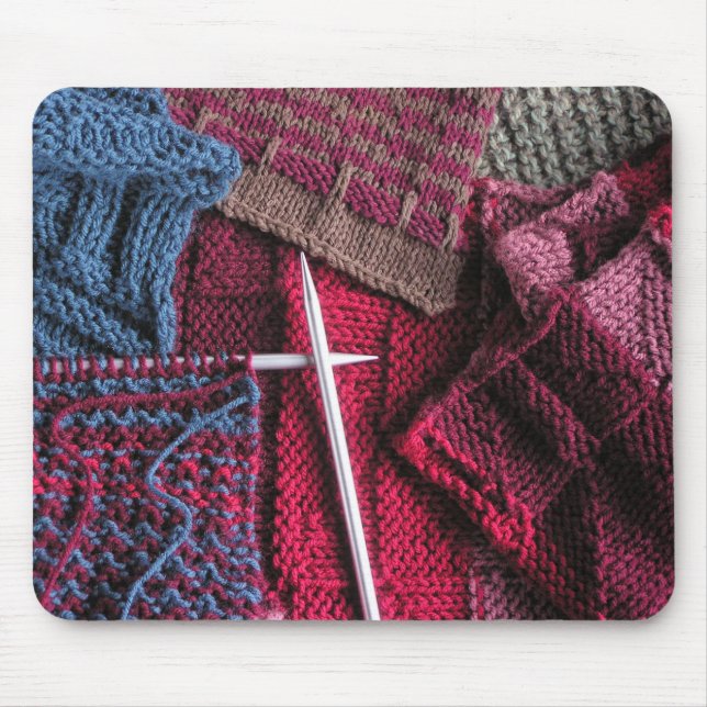 Knitting mouse pad (Front)
