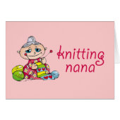Knitting Nana (Front Horizontal)