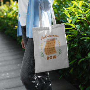 Knitting Needle Hobby Tote Bag