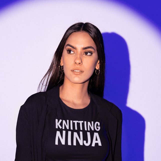 KNITTING NINJA T-SHIRT (Creator Uploaded)