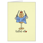 Knitting Nut T-shirts and Gifts (Front)