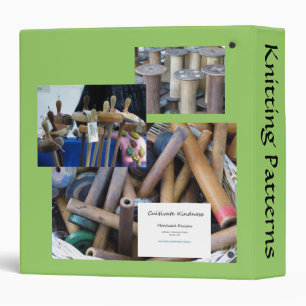 Knitting Pattern Book 3 Ring Binder