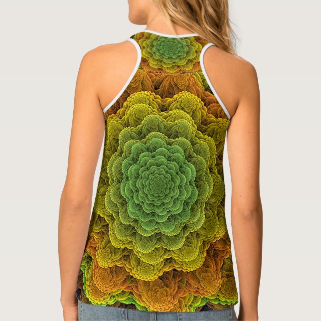 knitting pattern tank top (Back)