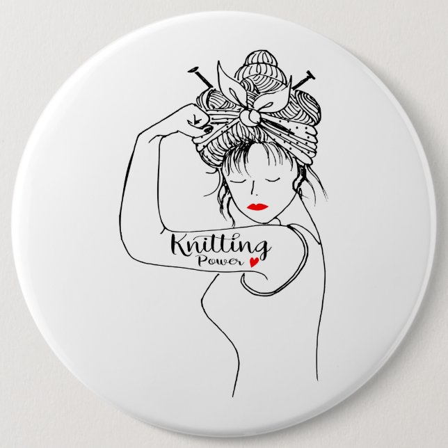 knitting power button (Front)