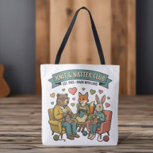 Knitting Project Bag and Tote