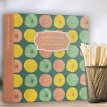 Knitting Projects Patterns Organizer Binder<br><div class="desc">It's time to get all of your knitting patterns and projects organized into one place! This binder will make a thoughtful personalized gift for the knitter on your list.</div>