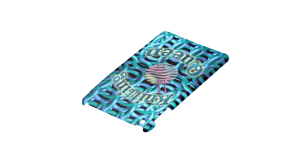 Knitting Queen iPad Mini Cover | Zazzle