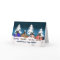 knitting sheep christmas greeting card - we wish e