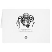 Knitting Spider (Tess) - White (Back Horizontal)